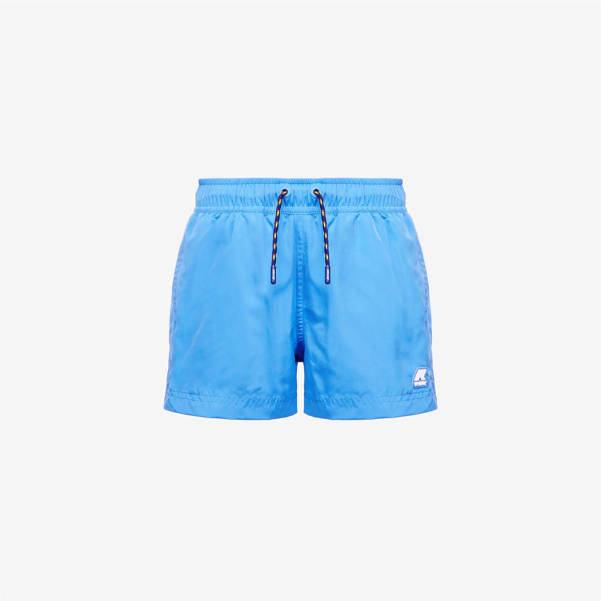 Kway Bambino Costume A Pantaloncino Blu,con Bande Laterali