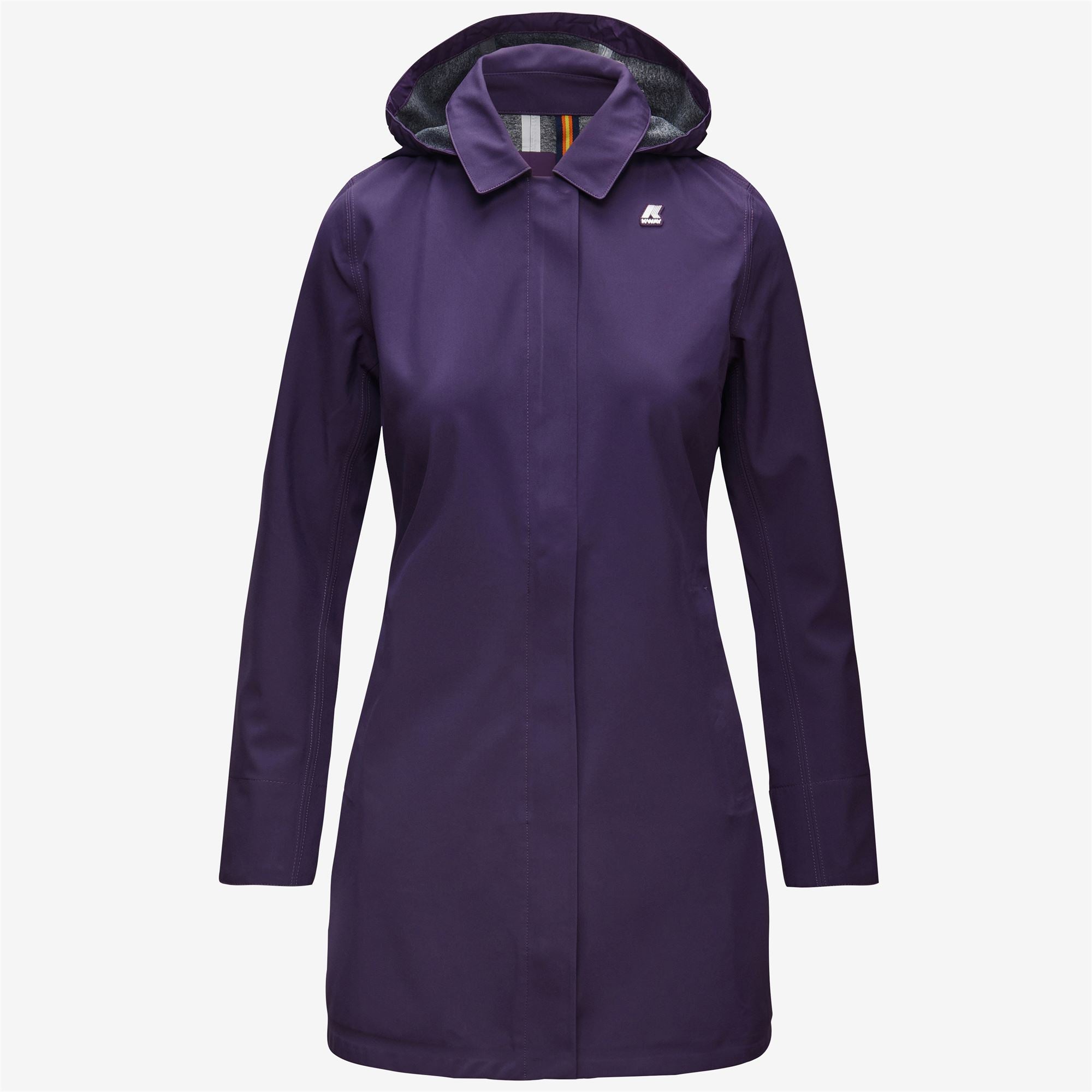 Jackets Woman MATHY BONDED JERSEY Mid VIOLET – K-Way.com