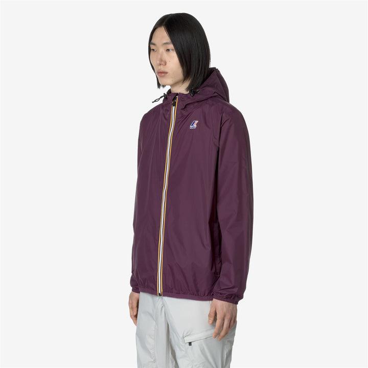 Jackets Unisex LE VRAI 3.0 CLAUDE Mid VIOLET DK PURPLE Detail (jpg Rgb)			