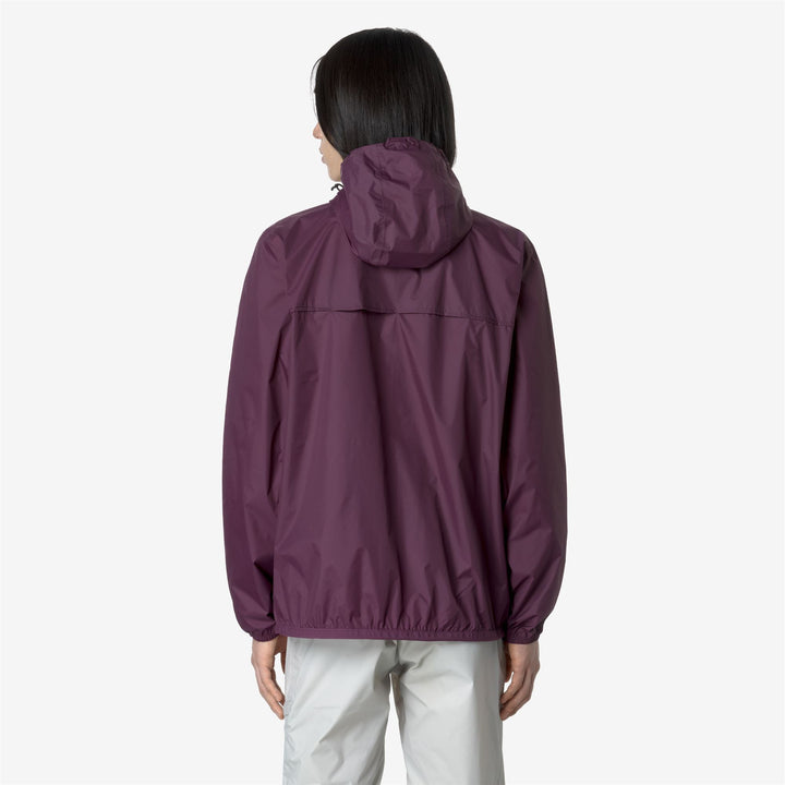 Jackets Unisex LE VRAI 3.0 CLAUDE Mid VIOLET DK PURPLE Dressed Front Double		