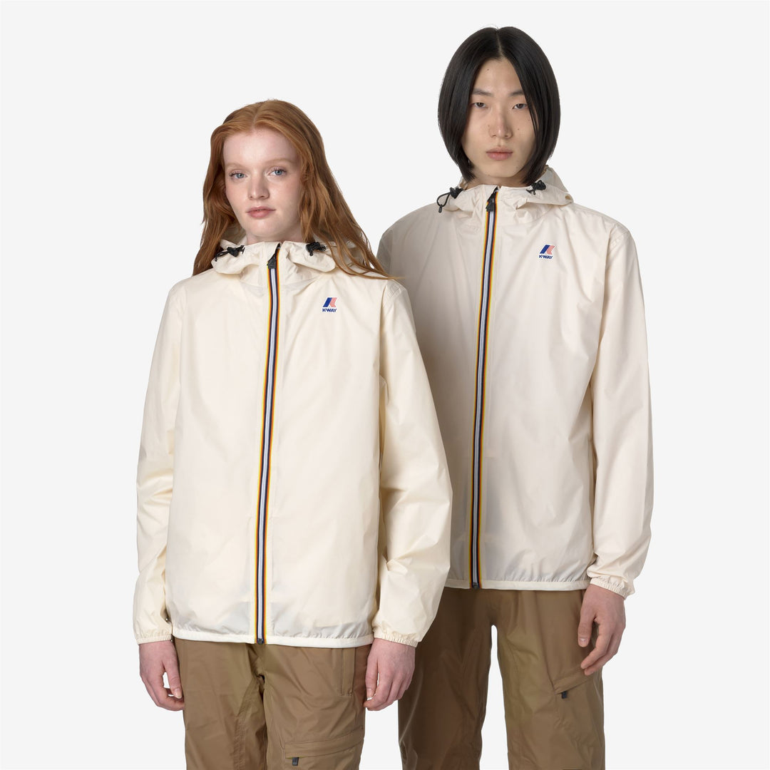 Jackets Unisex LE VRAI 3.0 CLAUDE Mid BEIGE ARCTIC Detail Double				