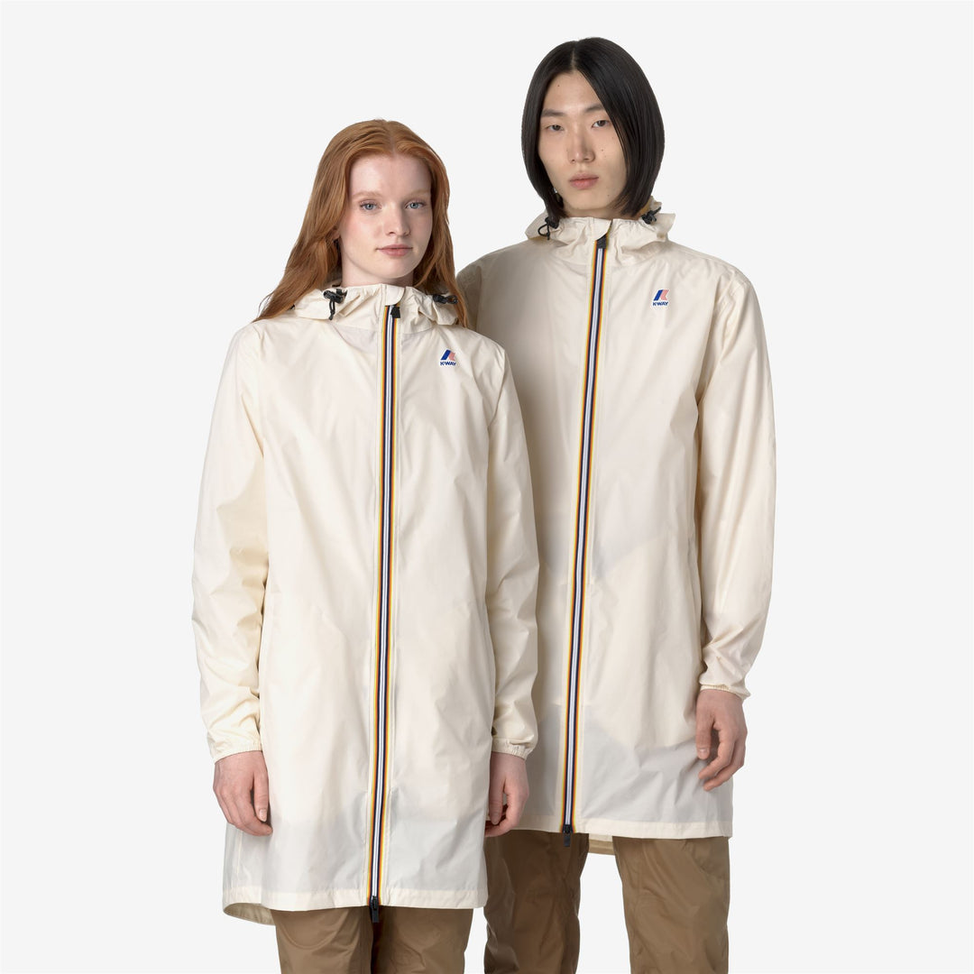 Jackets Unisex LE VRAI 3.0 EIFFEL Long BEIGE ARCTIC Detail Double				