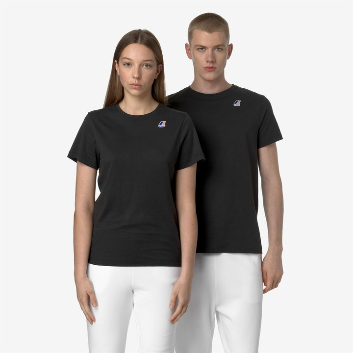 T-ShirtsTop Unisex LE VRAI EDOUARD T-Shirt BLACK PURE Detail Double				