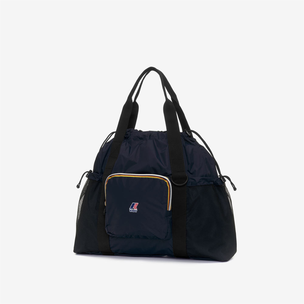 Bags Unisex LE VRAI 3.0 JEANETTE TOTE BAG BLUE DEPTH Dressed Front (jpg Rgb)	