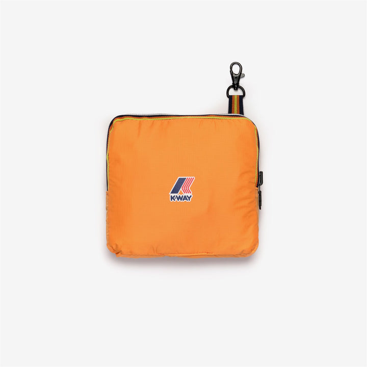 Bags Unisex LE VRAI 3.0 MICHEL Backpack ORANGE Dressed Back (jpg Rgb)		