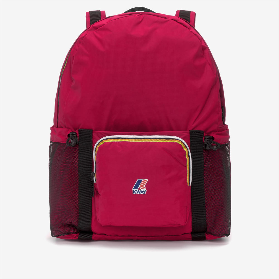 Bags Unisex LE VRAI 3.0 MICHEL Backpack RED BERRY Photo (jpg Rgb)			