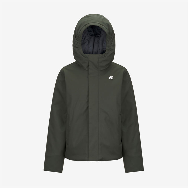 Jackets Boy P. JACKO TWILL MARMOTTA Short GREEN B-BLUE A Photo (jpg Rgb)			