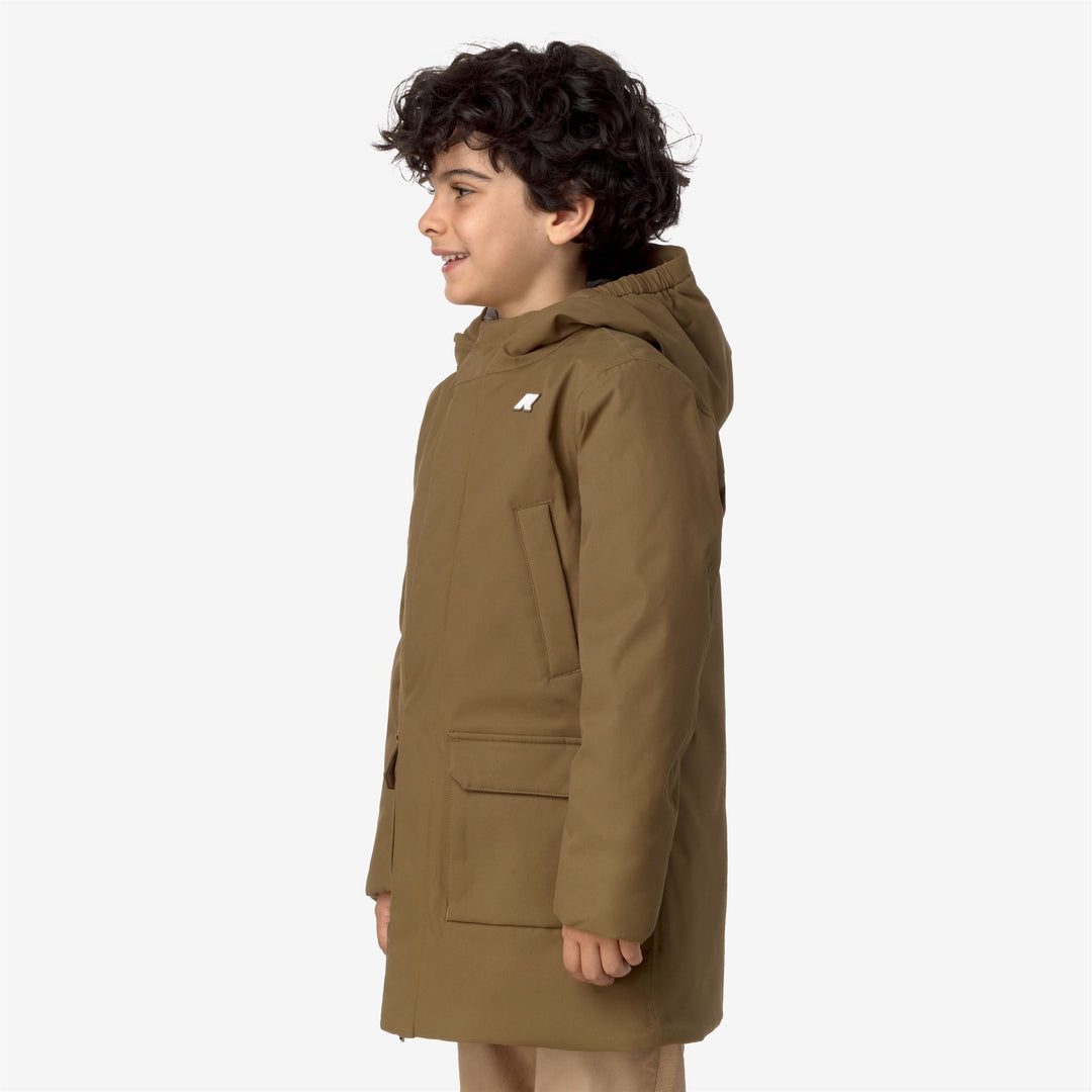 Jackets Boy P. JARKO TWILL MARMOTTA Mid BROWN C-BEIGE G Detail (jpg Rgb)			