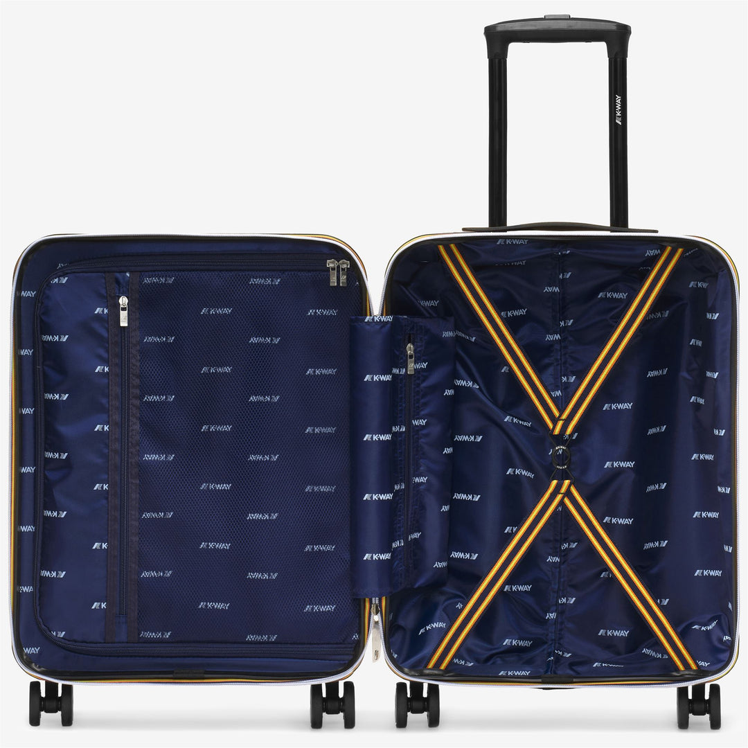 Luggage Bags Unisex TROLLEY SMALL Trolley YELLOW INCA--BLUE MD COBALT Dressed Side (jpg Rgb)		