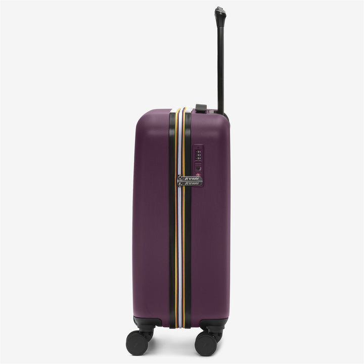 Luggage Bags Unisex TROLLEY SMALL Trolley VIOLET DK PURPLE-BLUE MD COBALT Dressed Front (jpg Rgb)	