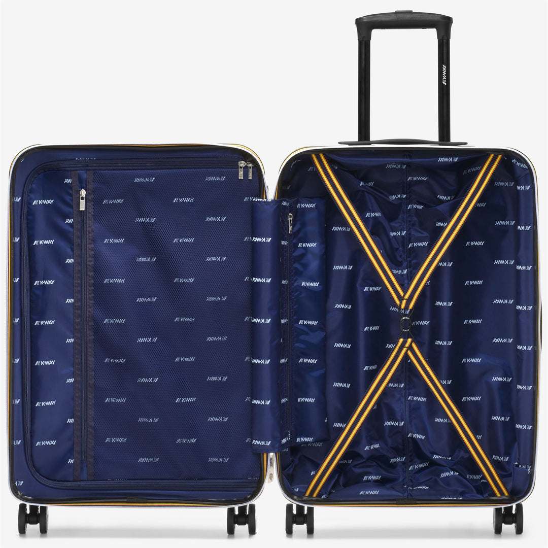 Luggage Bags Unisex TROLLEY MEDIUM Trolley YELLOW INCA--BLUE MD COBALT Dressed Side (jpg Rgb)		