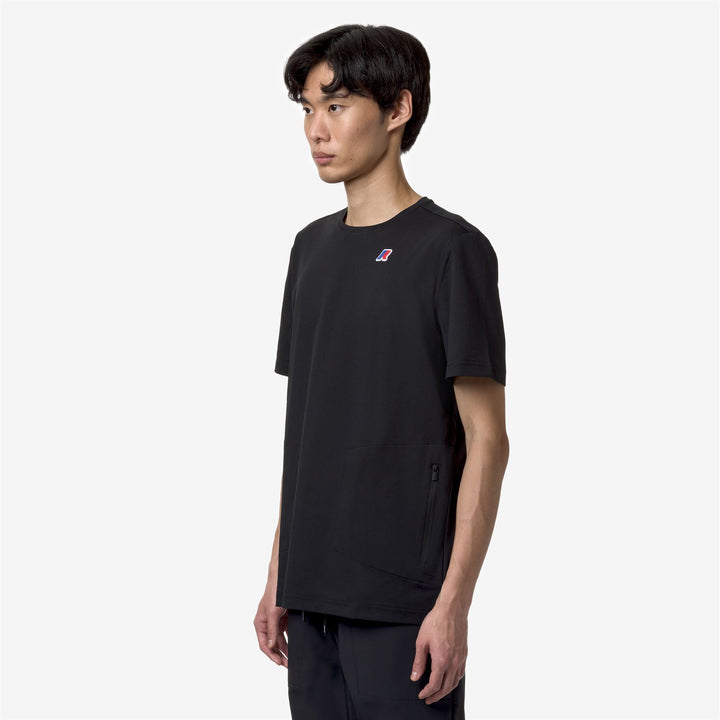 T-ShirtsTop Unisex SERIL TRAVEL T-Shirt BLACK PURE Detail (jpg Rgb)			