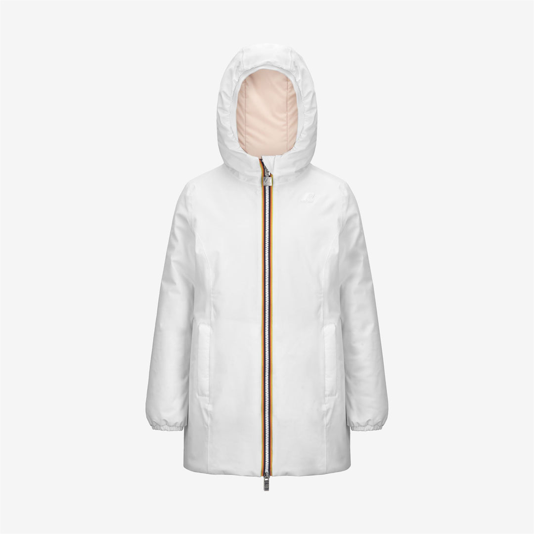 Jackets Girl P. DENISE ST WARM DOUBLE Mid WHITE G-PINK T Photo (jpg Rgb)			