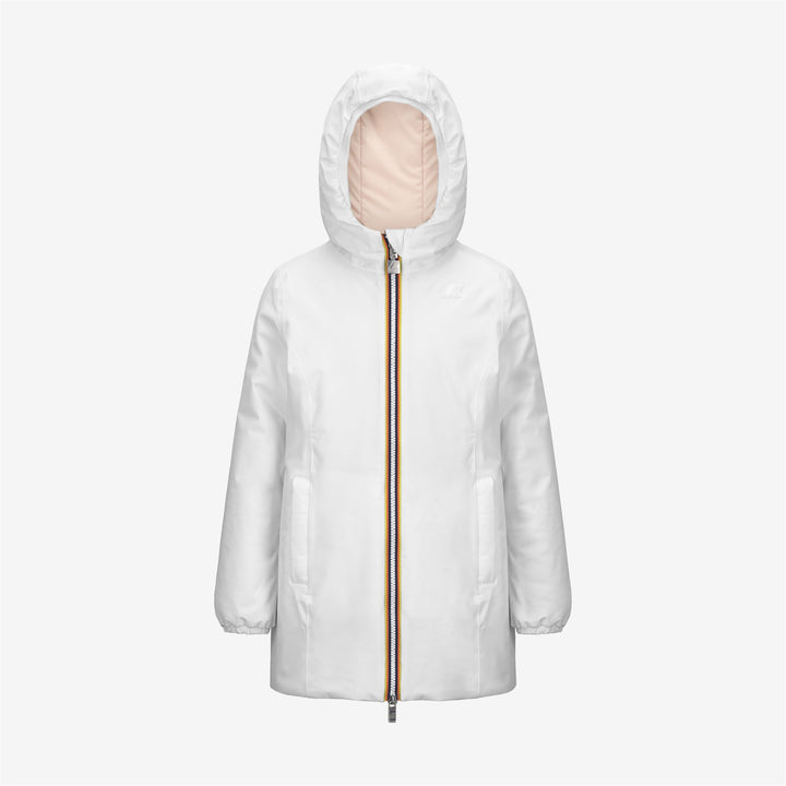 Jackets Girl P. DENISE ST WARM DOUBLE Mid WHITE G-PINK T Photo (jpg Rgb)			