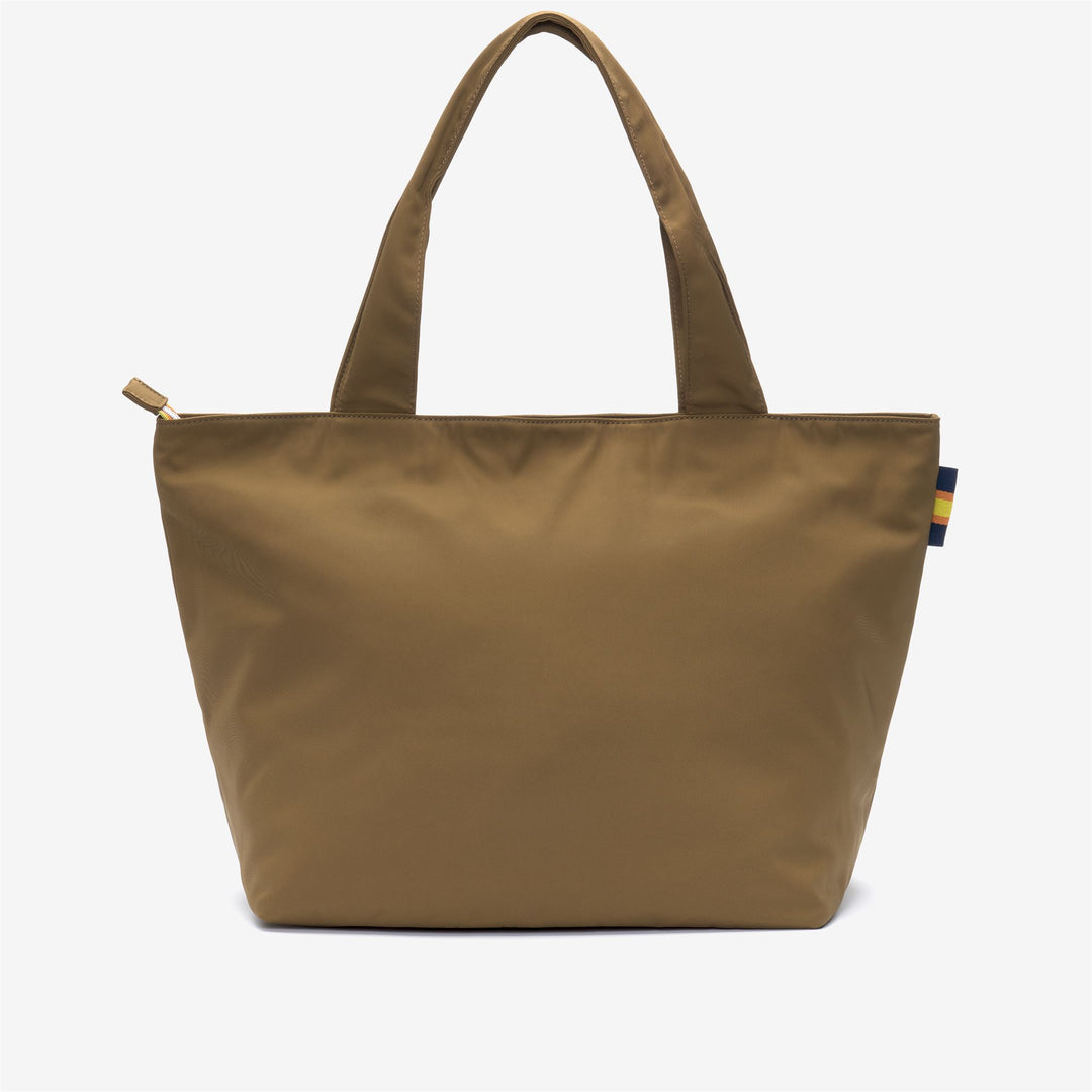 Bags Woman CLERE TWILL TOTE BAG BROWN CORDA - NATURAL Photo (jpg Rgb)			