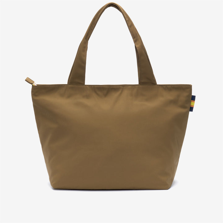 Bags Woman CLERE TWILL TOTE BAG BROWN CORDA - NATURAL Photo (jpg Rgb)			