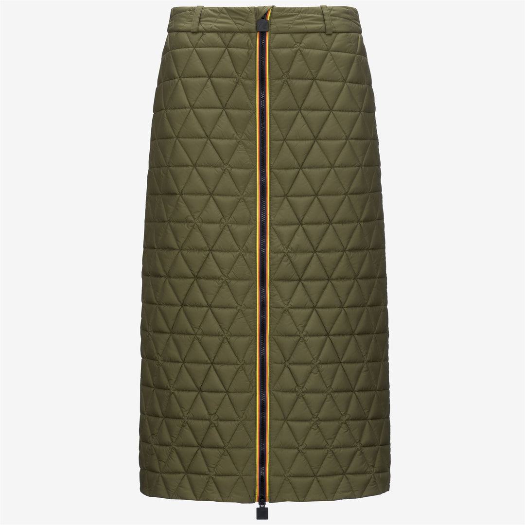 Skirts Woman MARALIE TECH THERMO LIGHT Long GREEN WINTER Photo (jpg Rgb)			