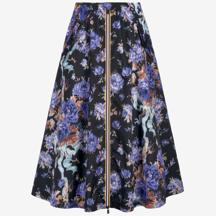 Skirts Woman RHEA GRAPHIC UJ Long COBALT Photo (jpg Rgb)			