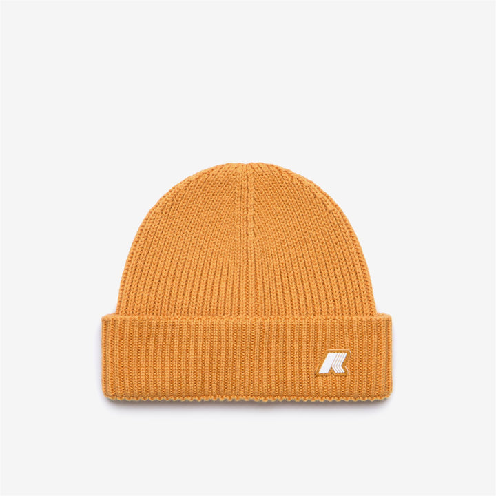 Headwear Kid unisex E. BRICE CARDIGAN STITCH Hat YELLOW INCA MELANGE Photo (jpg Rgb)			