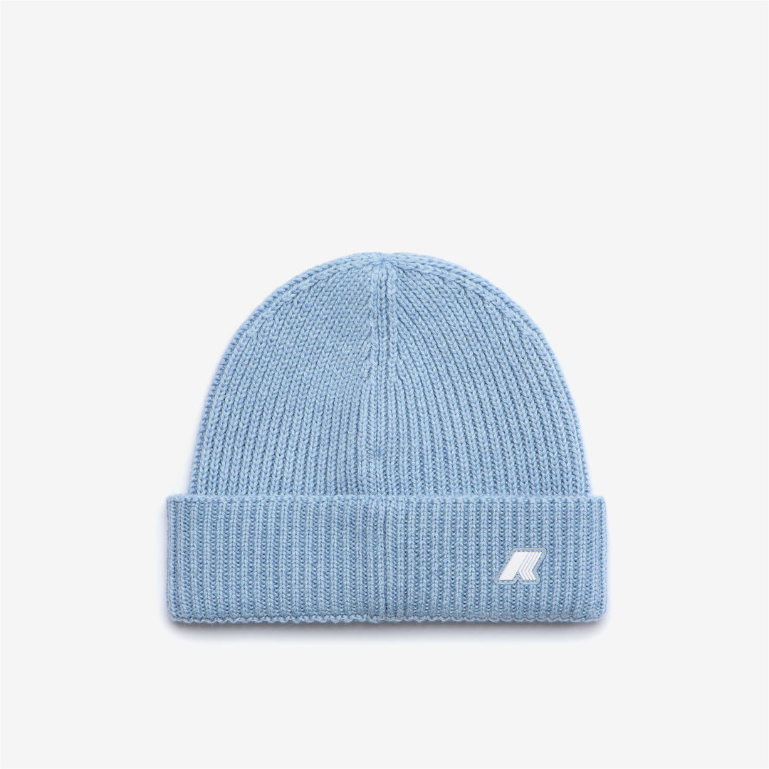 Headwear Kid unisex E. BRICE CARDIGAN STITCH Hat BLUE AVIO MELANGE Photo (jpg Rgb)			