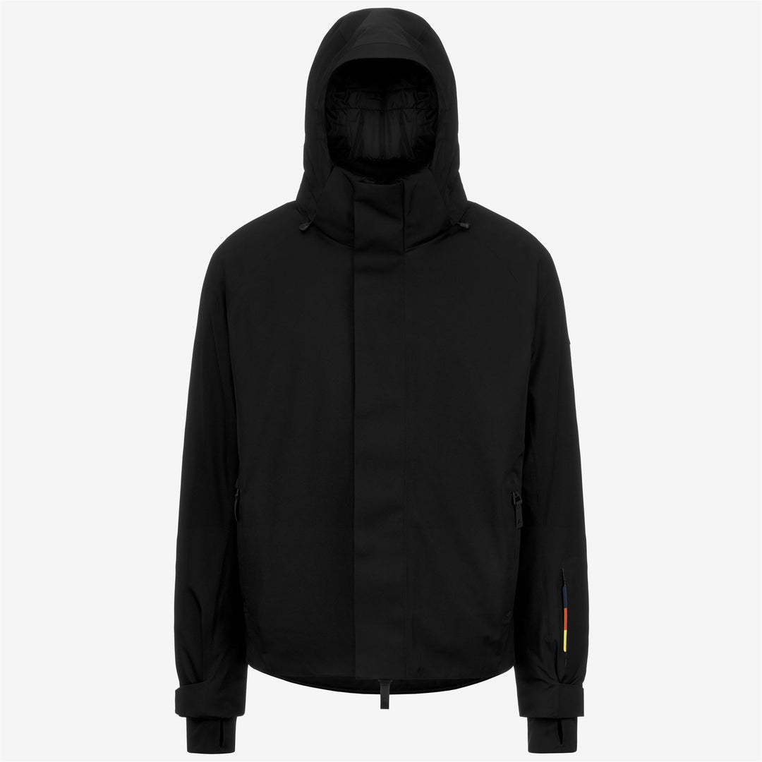 Jackets Man MALAMOT MICROTWILL 2L Mid BLACK PURE Photo (jpg Rgb)			