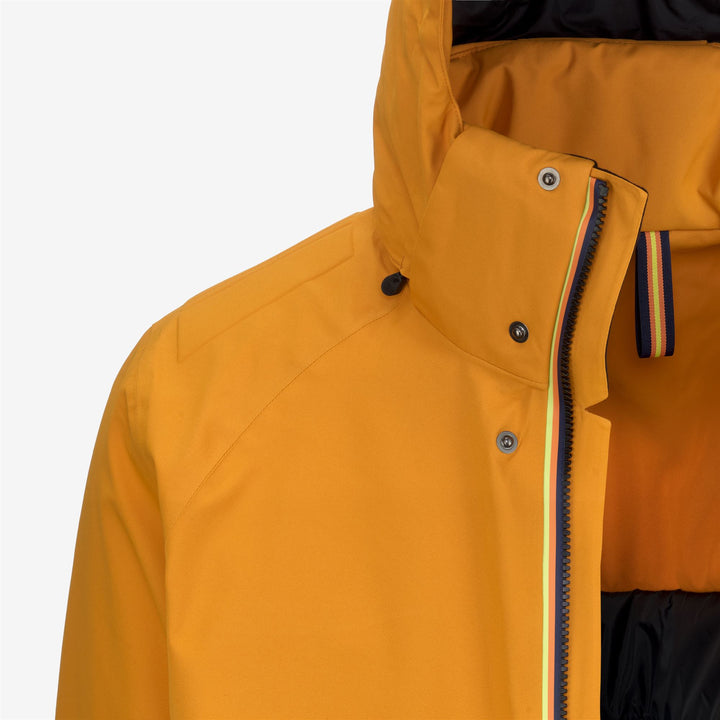 Jackets Man MALAMOT MICROTWILL 2L Mid YELLOW INCA Dressed Side (jpg Rgb)		