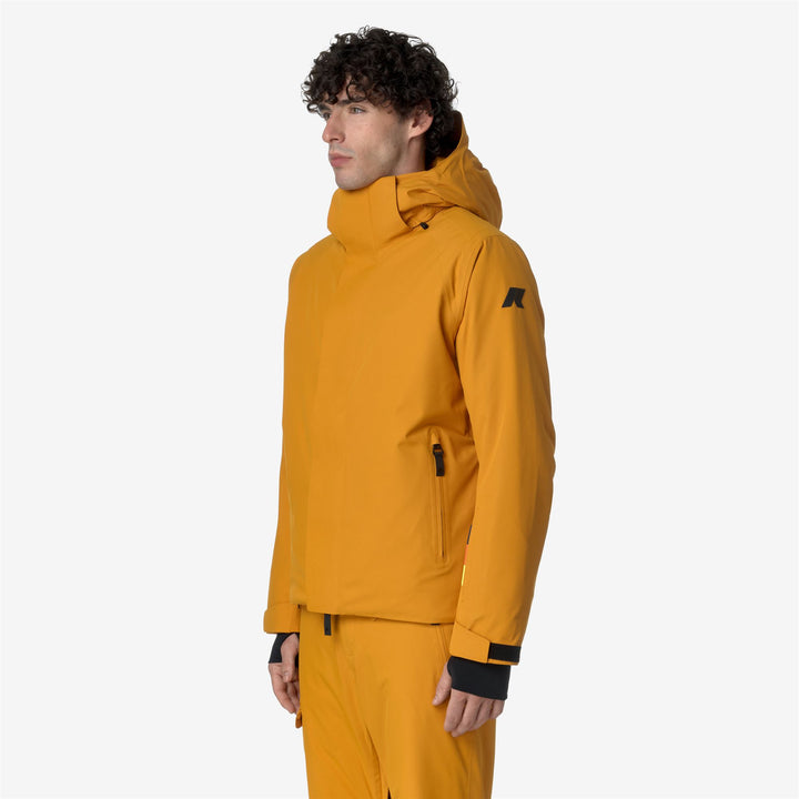 Jackets Man MALAMOT MICROTWILL 2L Mid YELLOW INCA Detail (jpg Rgb)			