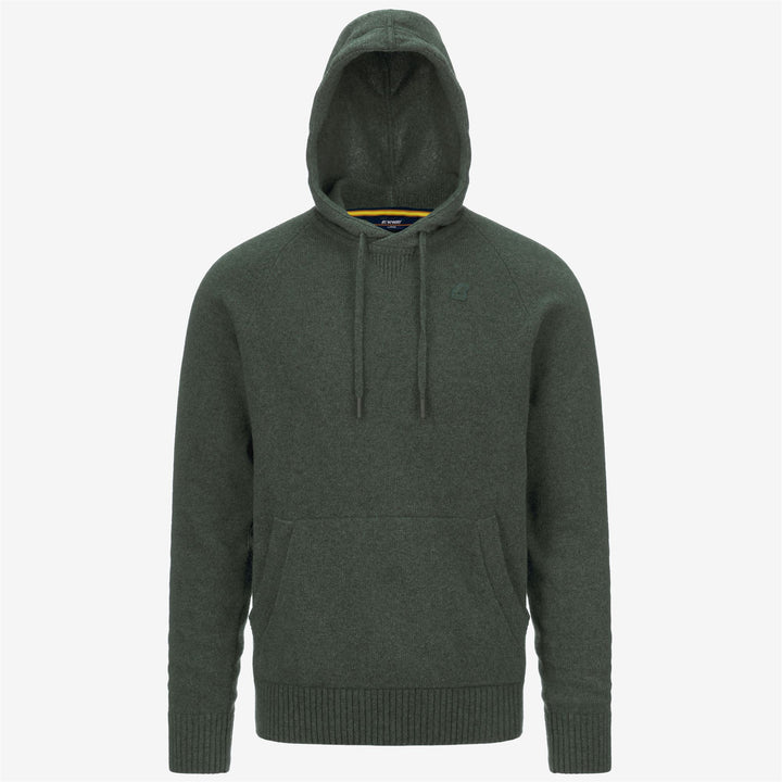 KNITWEAR Man RICHIE LAMBSWOOL Jumper GREEN BLACKISH Photo (jpg Rgb)			