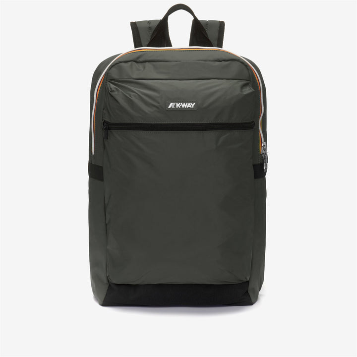 Bags Unisex LAON Backpack GREEN BLACKISH Photo (jpg Rgb)			