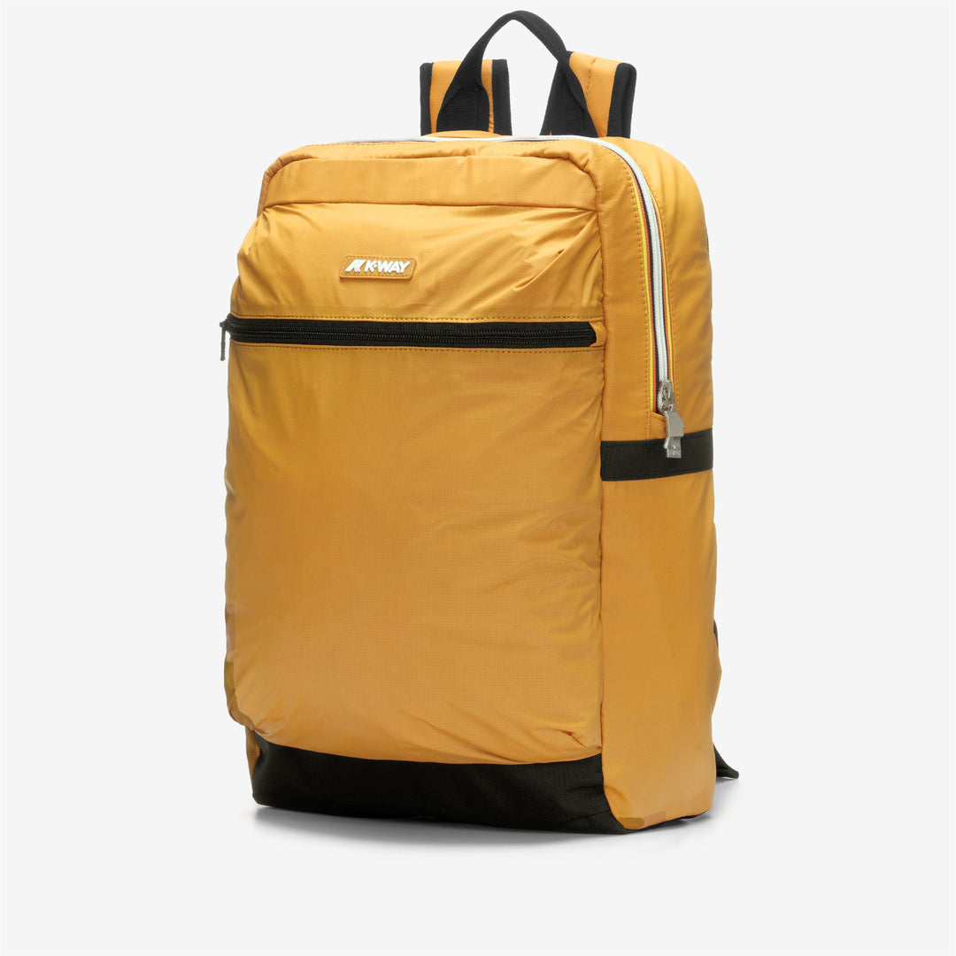 Bags Unisex LAON Backpack YELLOW INCA Dressed Front (jpg Rgb)	