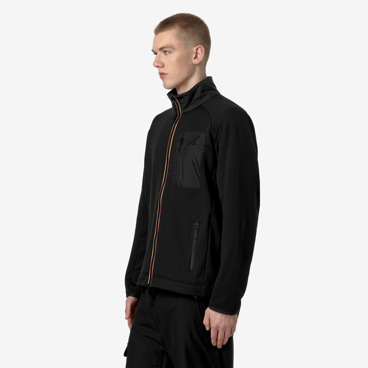 Fleece Man LECREY Jacket BLACK PURE Detail (jpg Rgb)			