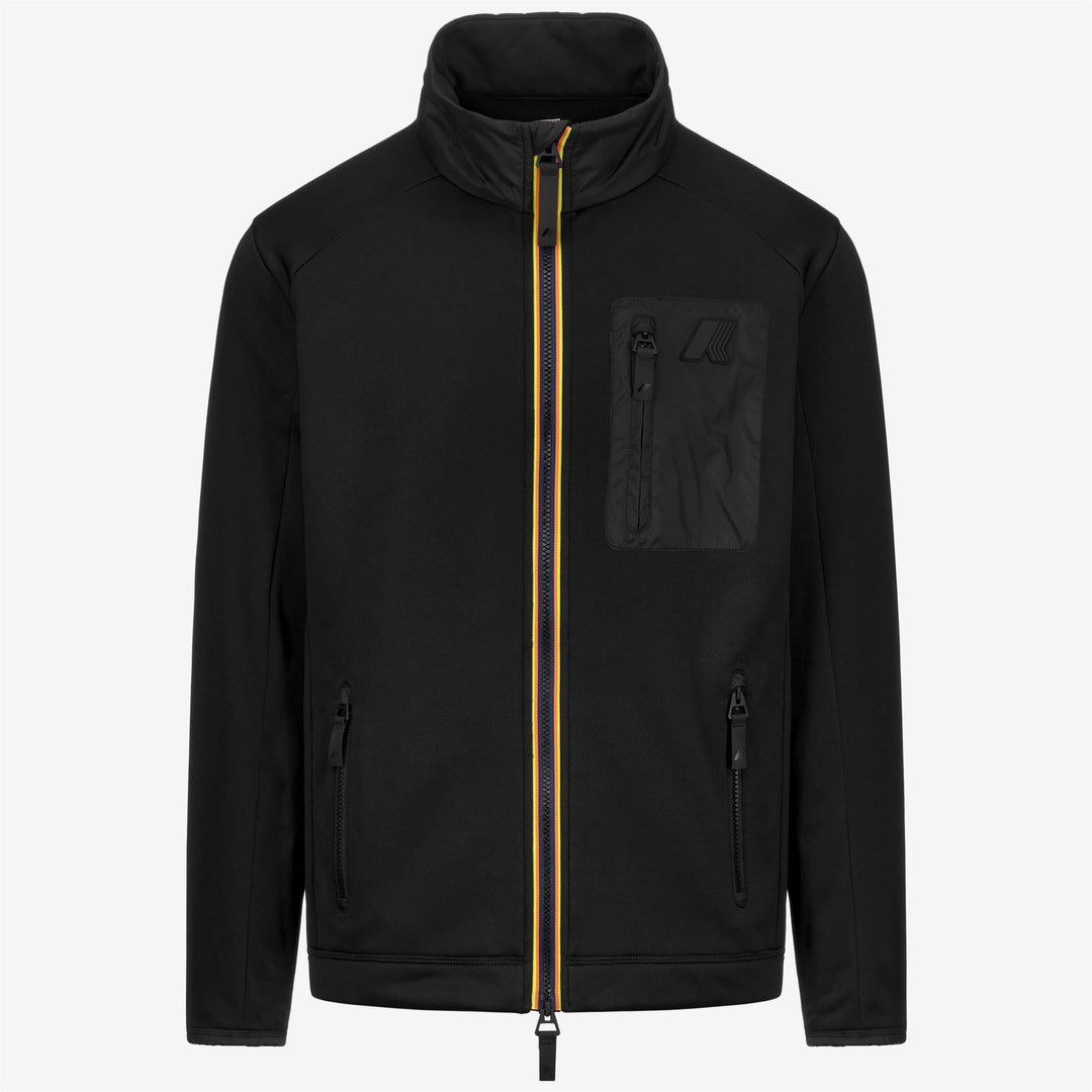 Fleece Man LECREY Jacket BLACK PURE Photo (jpg Rgb)			