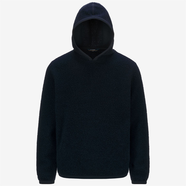 Fleece Man ERNIE WOOL FLEECE Pull Over BLUE DEPTH Photo (jpg Rgb)			