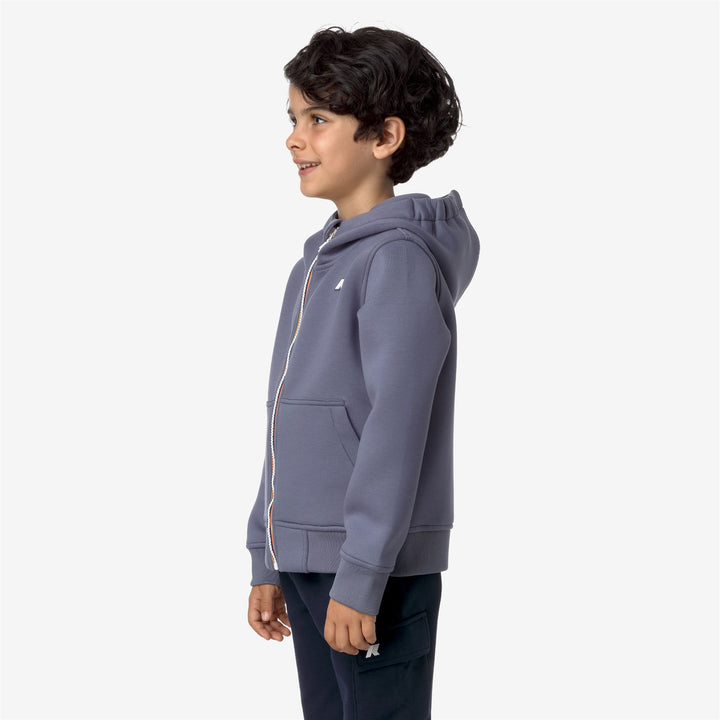 Fleece Boy P. BERENGER SPACER Jacket GREY BLUE AVIO Detail (jpg Rgb)			