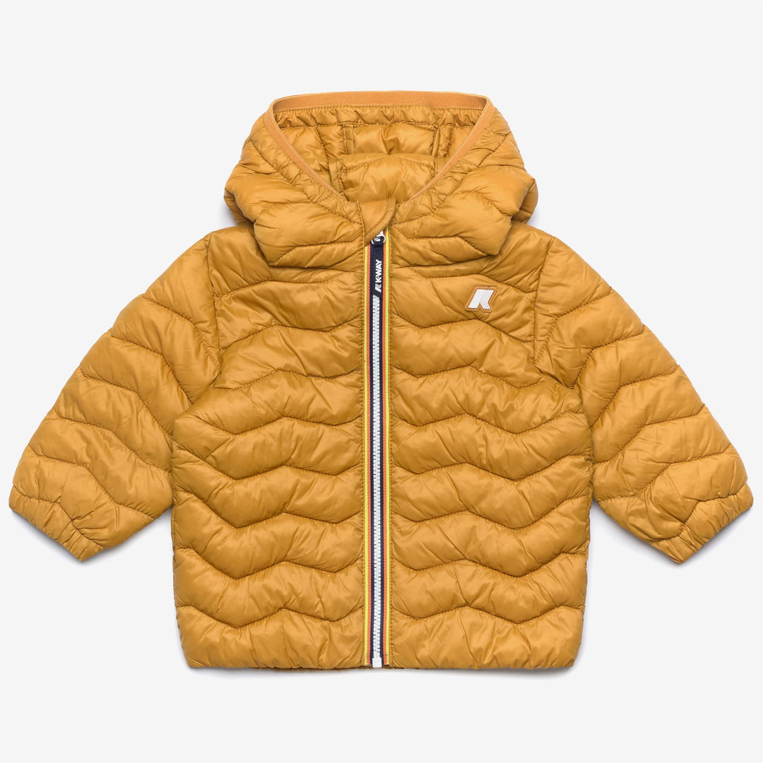 Jackets Kid unisex E. JACK QUILTED WARM Short YELLOW INCA Photo (jpg Rgb)			