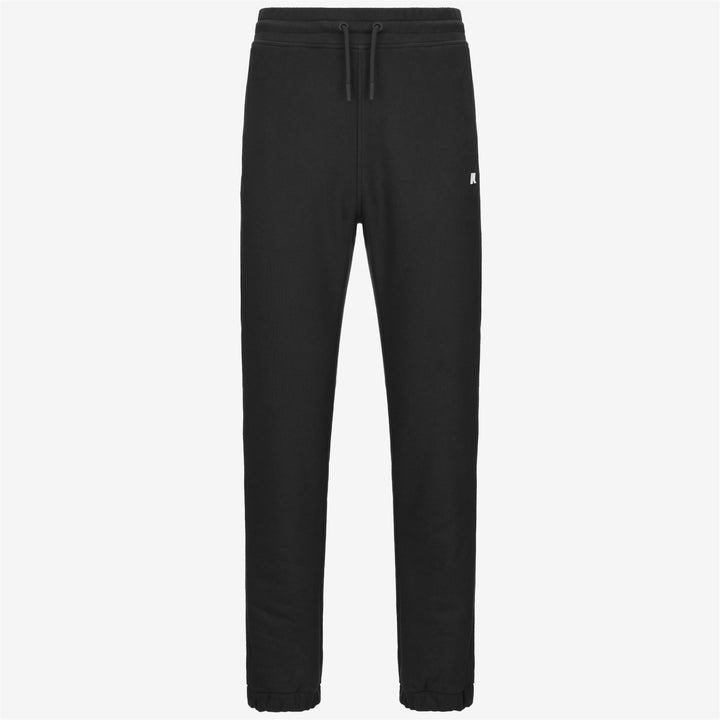 Pants Man MICKYEL HEAVY FLEECE Sport Trousers BLACK PURE Photo (jpg Rgb)			