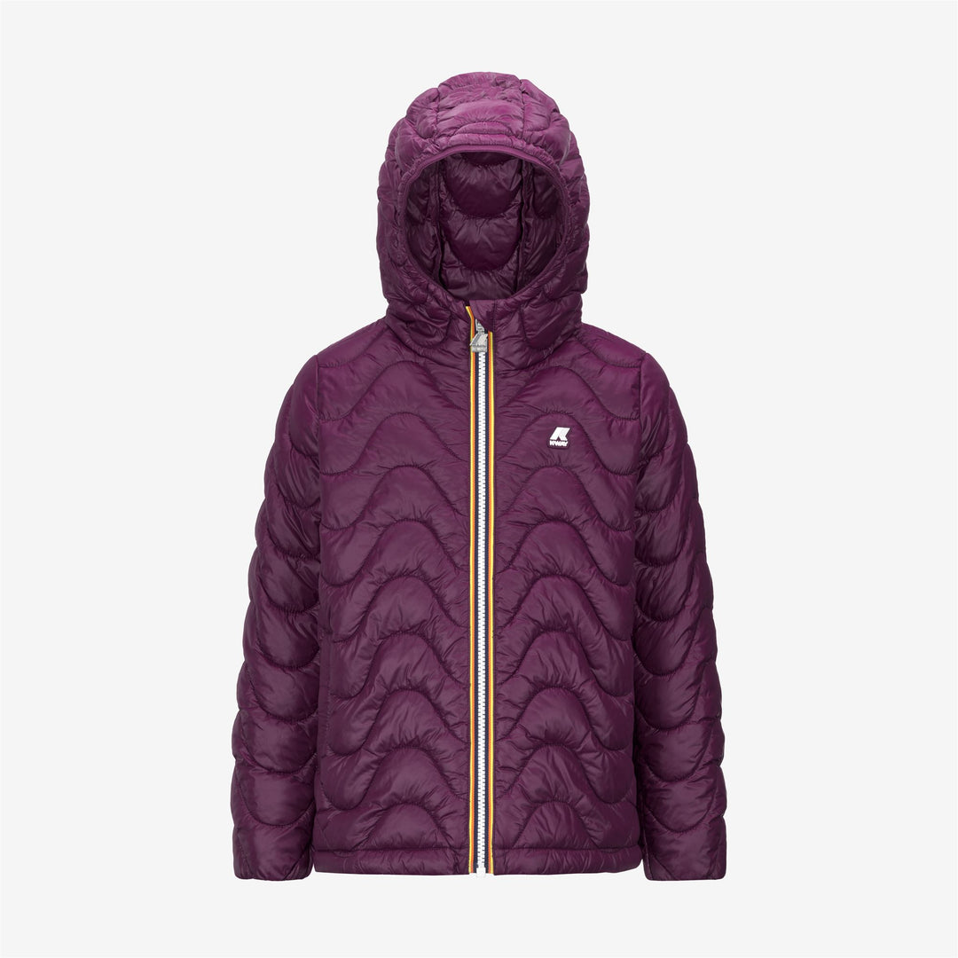 Jackets Girl P. MADLAINE QUILTED WARM Short VIOLET DK PURPLE Photo (jpg Rgb)			