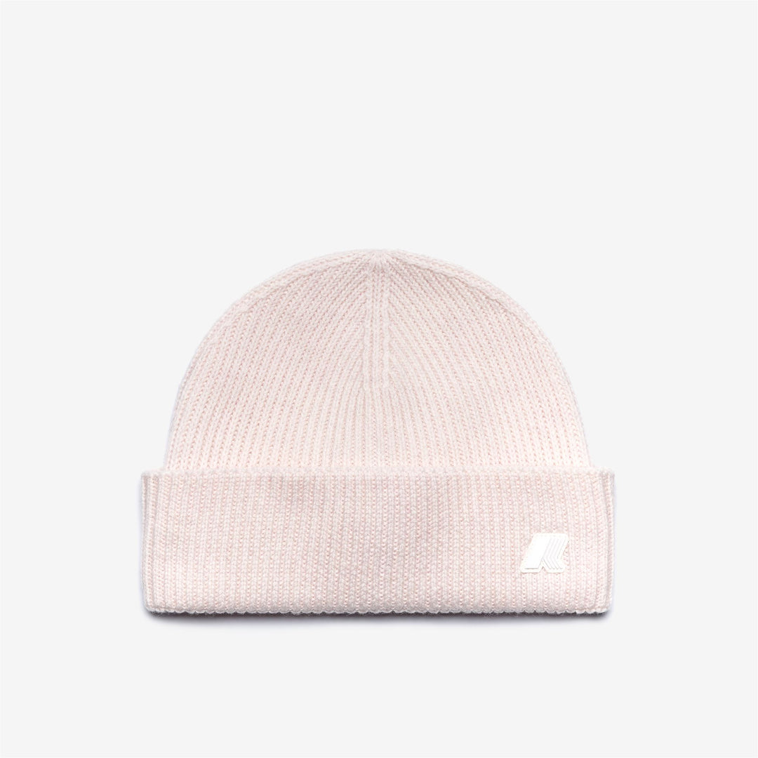 Headwear Unisex BRICE CARDIGAN STITCH WOOL Hat WHITE GARDENIA MELANGE Photo (jpg Rgb)			