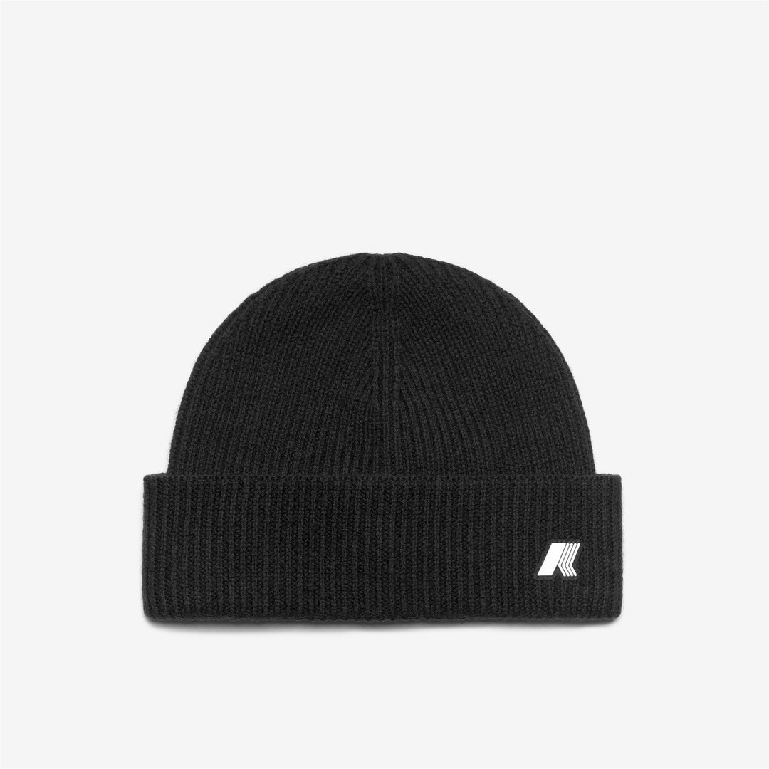 Headwear Unisex BRICE CARDIGAN STITCH WOOL Hat BLACK PURE MELANGE Photo (jpg Rgb)			