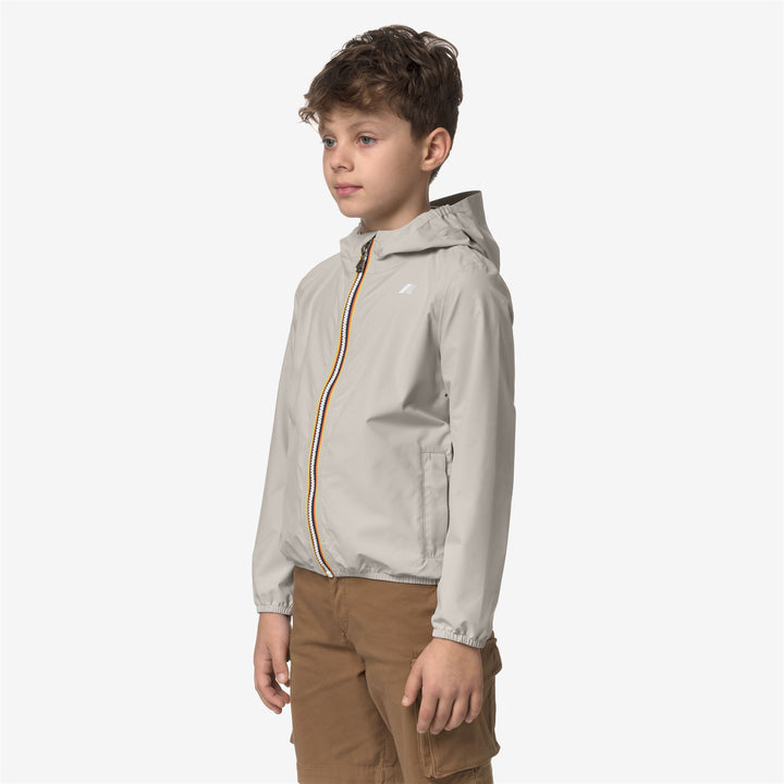 Jackets Boy P. JACK STRETCH DOT Short BEIGE LT Detail (jpg Rgb)			