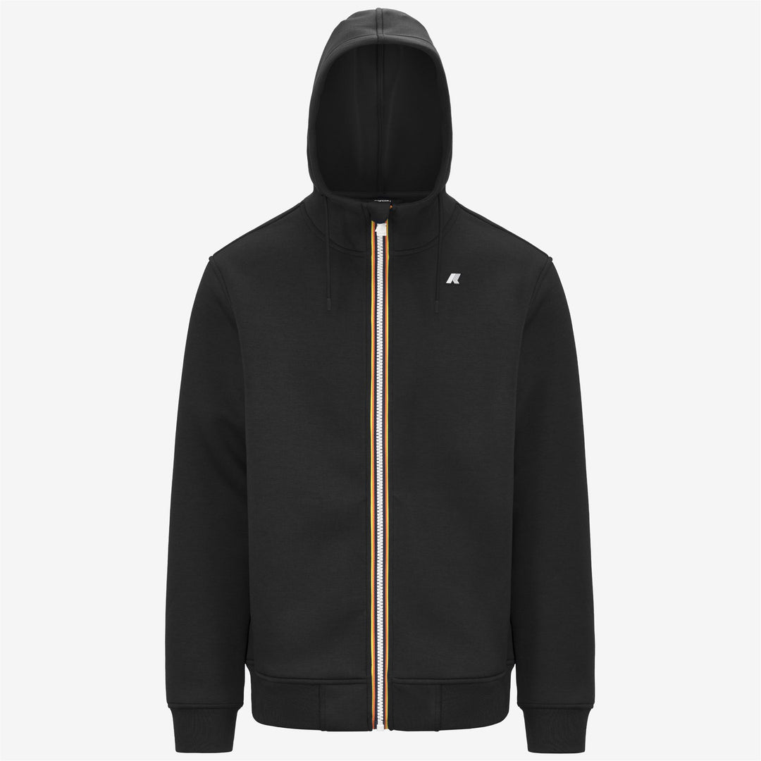 Fleece Man RAINER SPACER Jacket BLACK PURE Photo (jpg Rgb)			