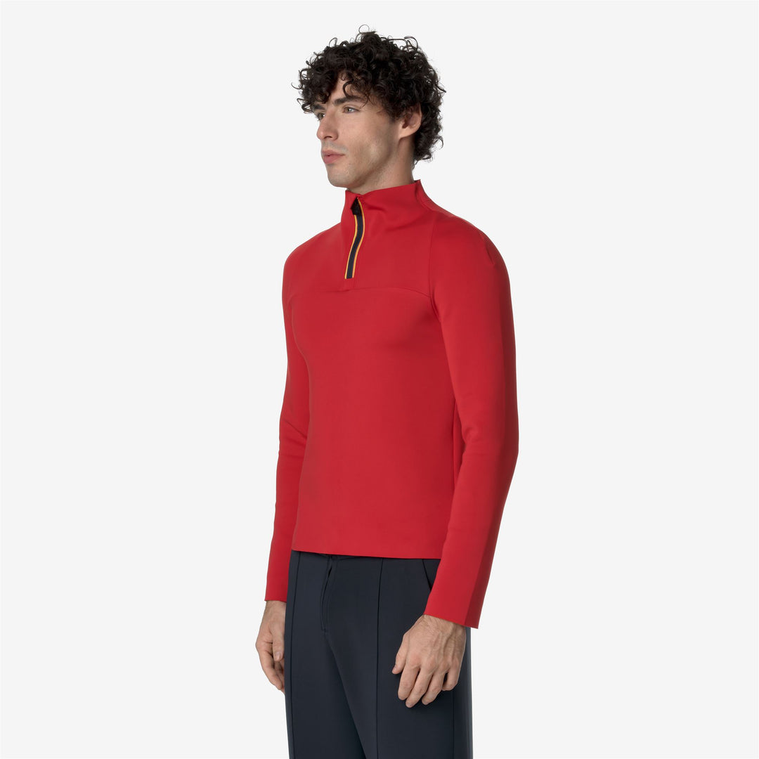 T-ShirtsTop Man SHISY SCUBA T-Shirt RED DK Detail (jpg Rgb)			