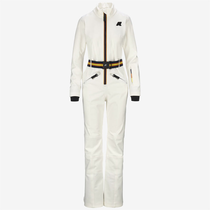 Sport Suits Woman LECHERE ICONICTAPE Coverall Suit WHITE GARDENIA Photo (jpg Rgb)			