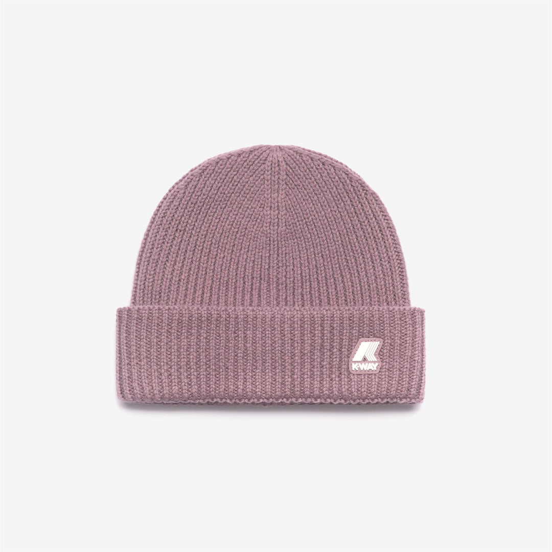 Headwear Kid unisex P. BRICE CARDIGAN STITCH Hat VIOLET DUSTY Photo (jpg Rgb)			