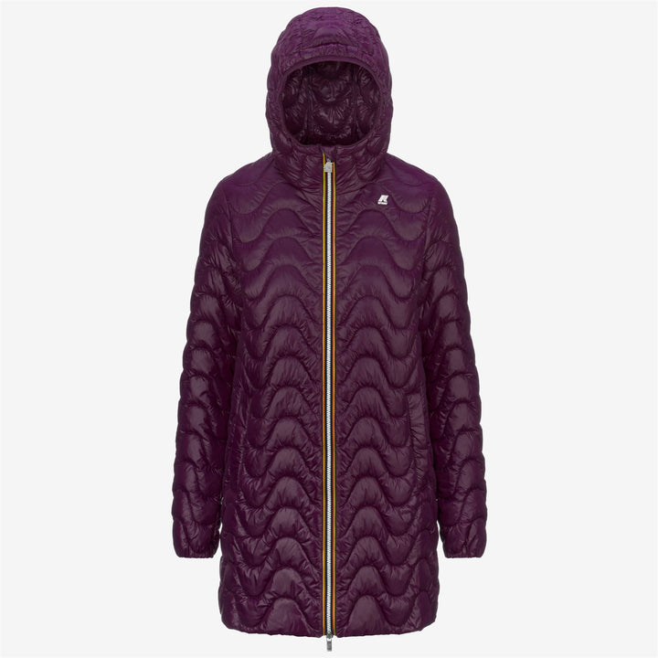 Jackets Woman SOPHIE QUILTED WARM Mid VIOLET DK PURPLE Photo (jpg Rgb)			