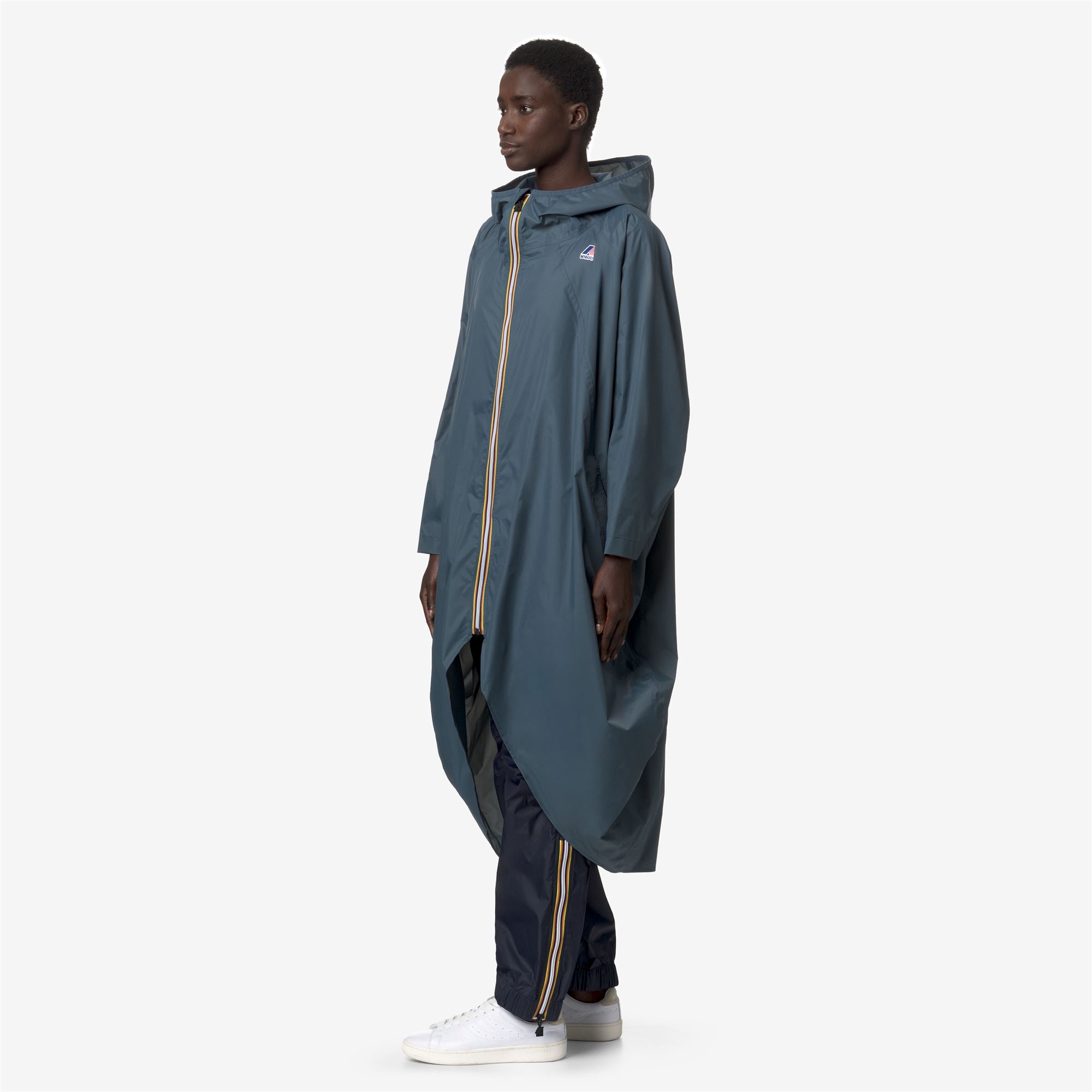 Jackets Unisex LE VRAI 3.0 RENNES PONCHO GREY EVEREST