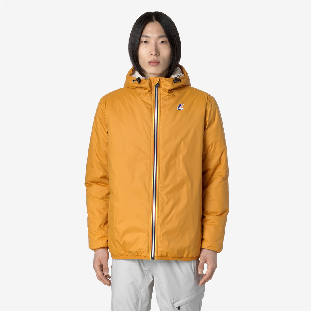 Jackets Unisex LE VRAI 3.0 CLAUDE ORSETTO Mid YELLOW INCA Dressed Back (jpg Rgb)		