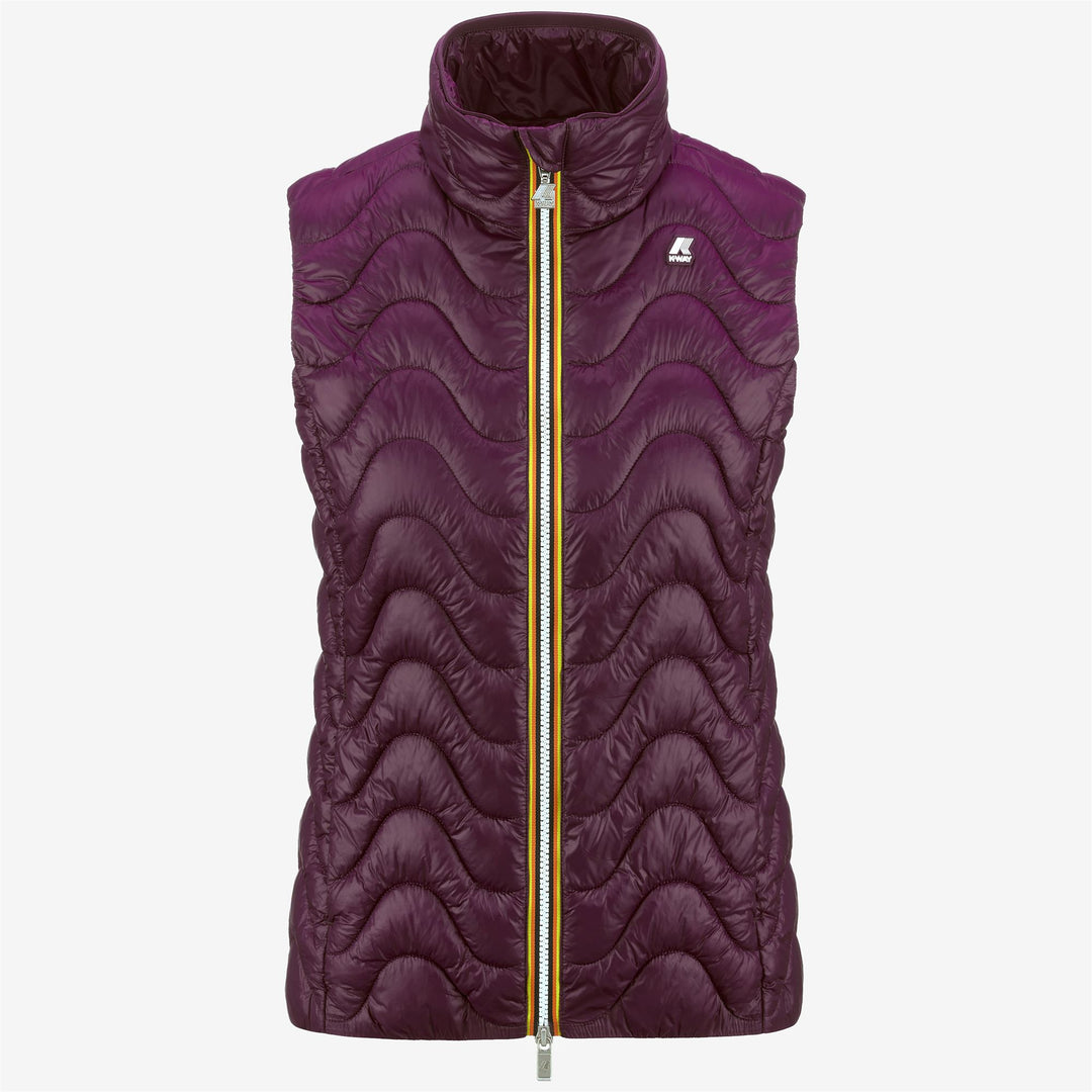 Jackets Woman VIOLE QUILTED WARM Short VIOLET DK PURPLE Photo (jpg Rgb)			