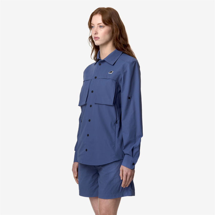 SHIRTS Unisex SEYNE CLASSIC BLUE FIORD Detail (jpg Rgb)			