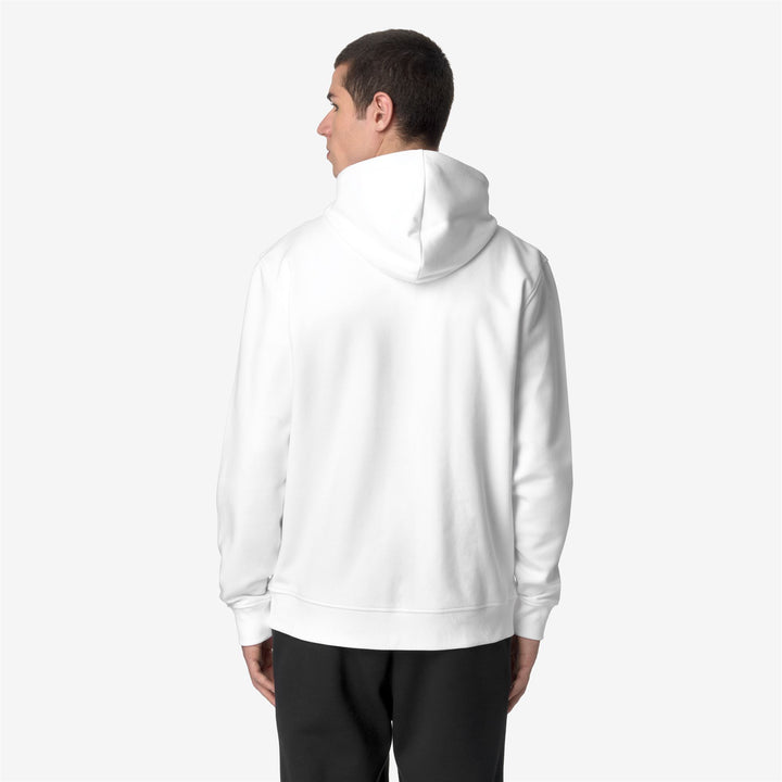 Fleece Unisex LE VRAI ARROUX HV POLY CO Jacket WHITE Dressed Front Double		